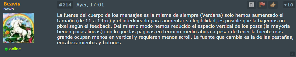 Mediavida Interlineado Fix
