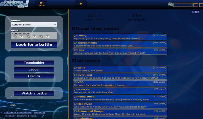 Pokemon Showdown Mega Swampert/Bruh