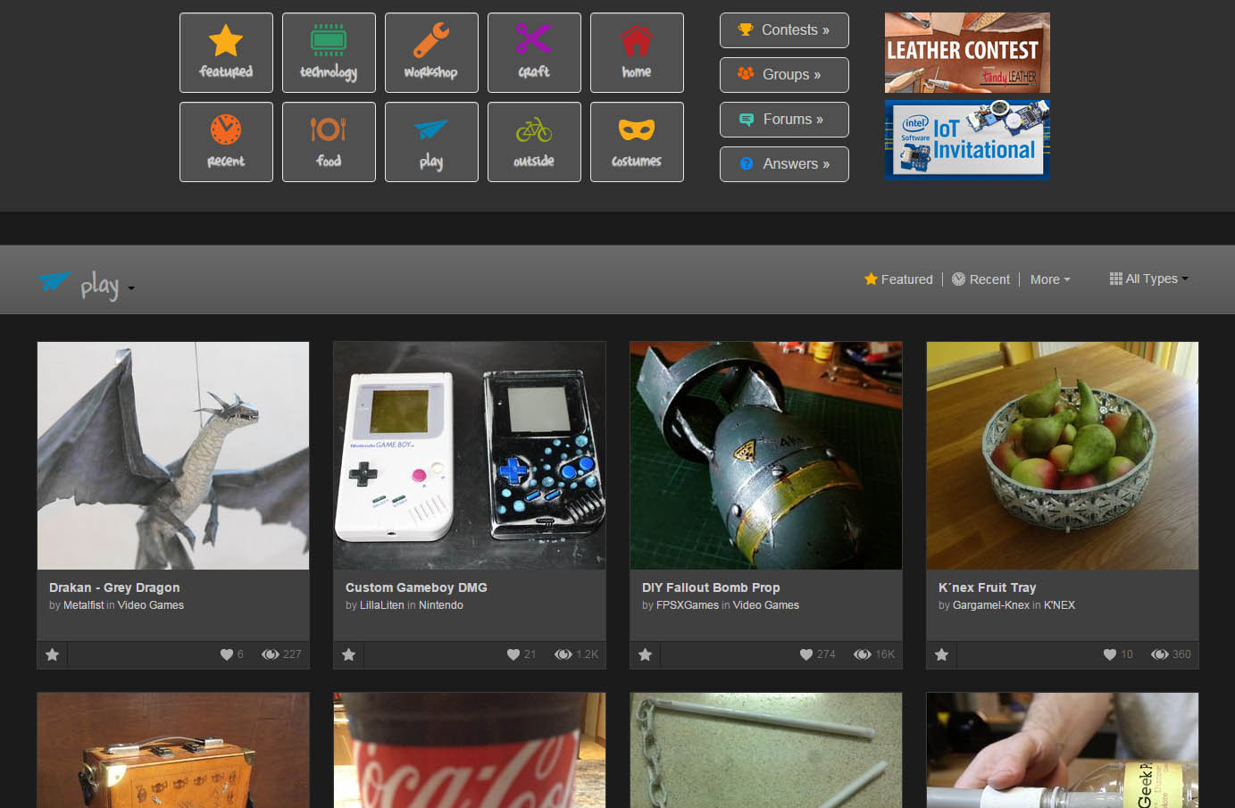Dark Instructables