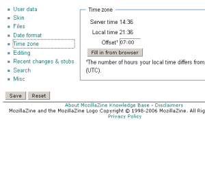 MozKB Pref Page: Fixed Layout