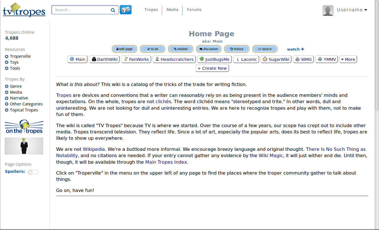 TVTropes Neoclassic