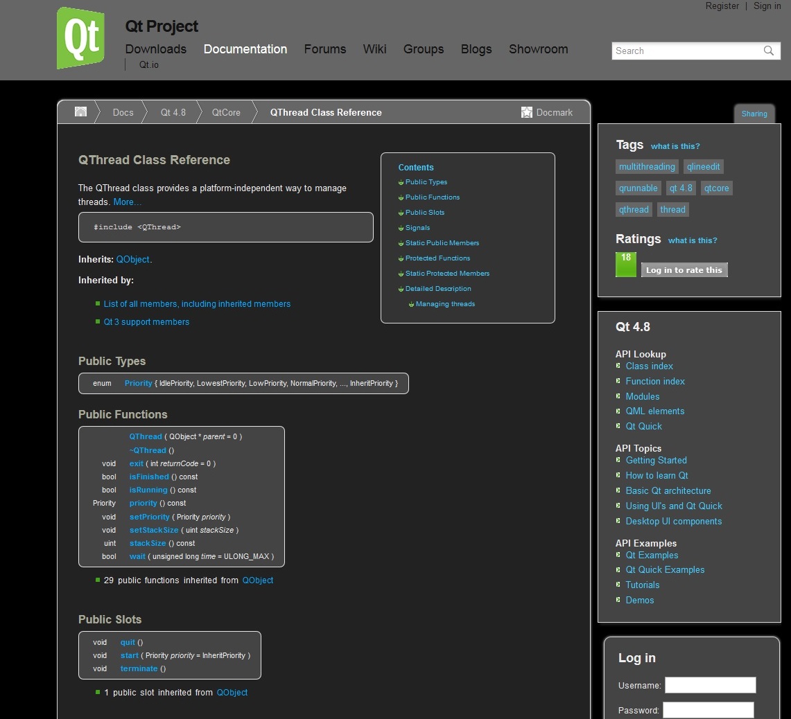 Qt-project dark