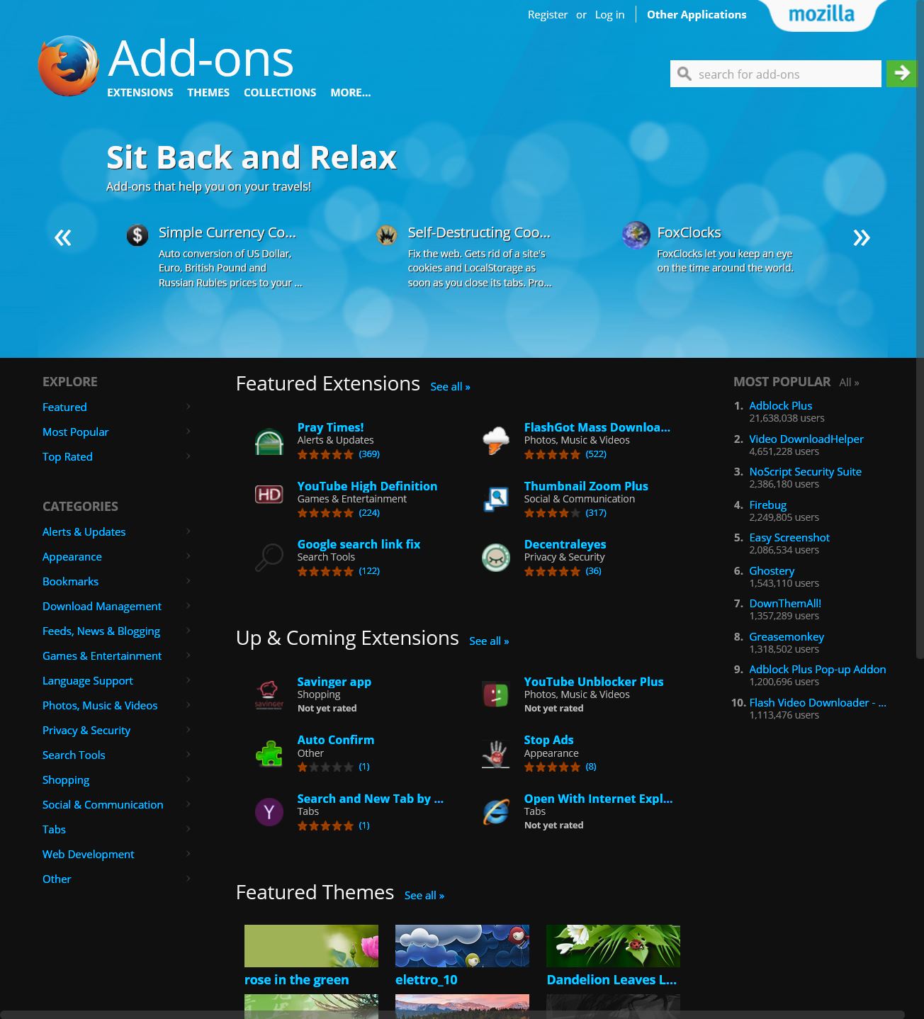 Mozilla.org Inverted