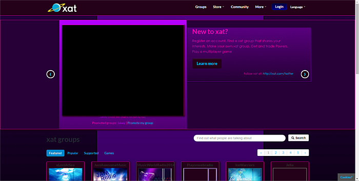 Purple xat