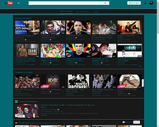 Youtube black and blue