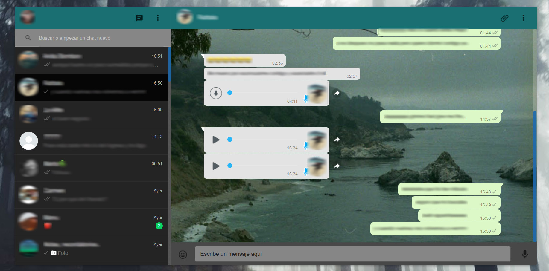 Black WhatsApp + Custom backgrounds [Update: July]
