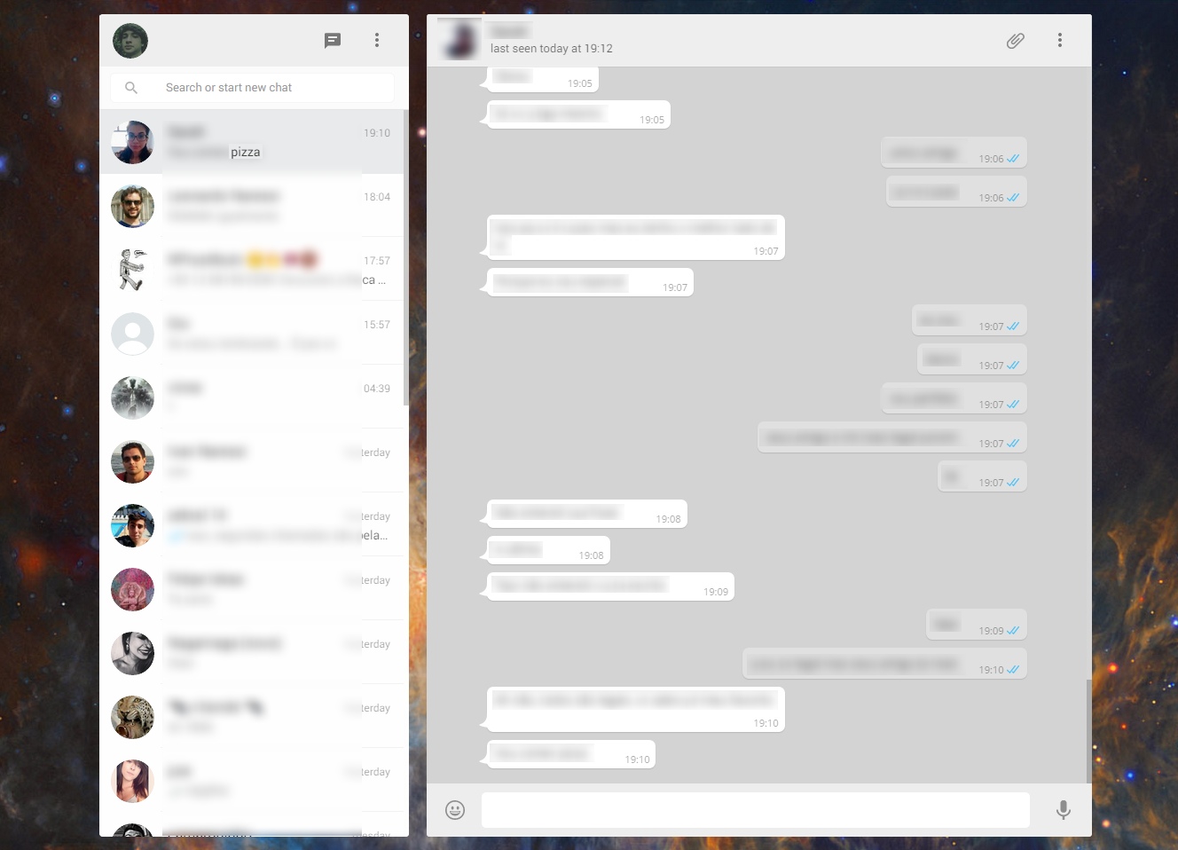 custom bg + minimalism