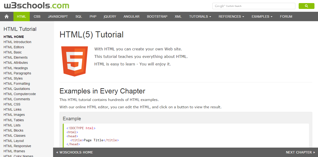 Declutter Series - W3Schools