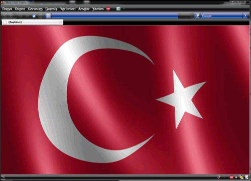About:Blank Türk Bayrağı
