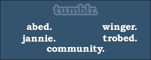 Tumblr - Logo - Community (A Collection)