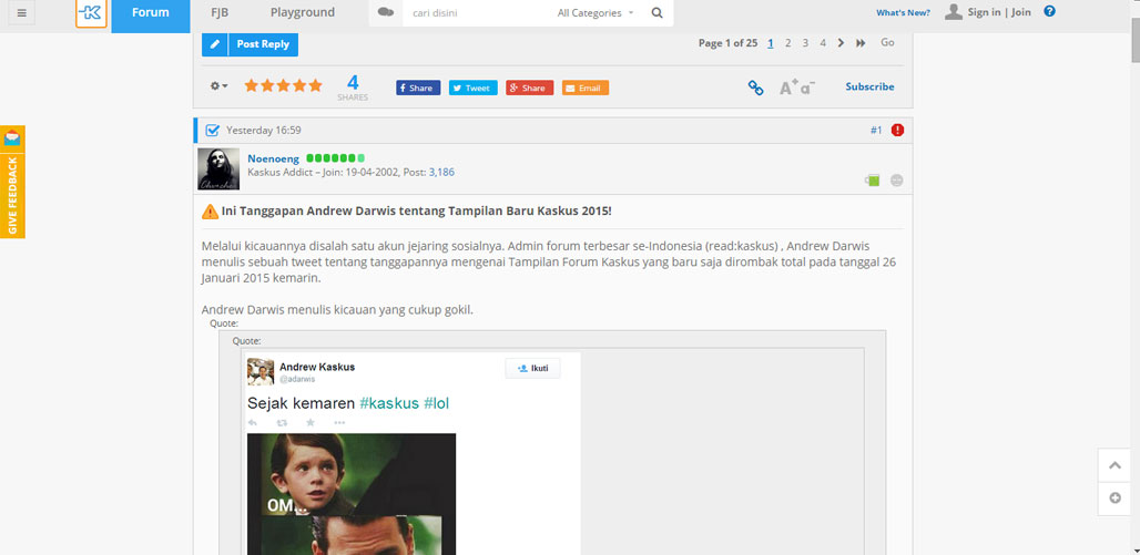 ANTI TENGOK KIRI ( FOR KASKUS NEW 2015 )