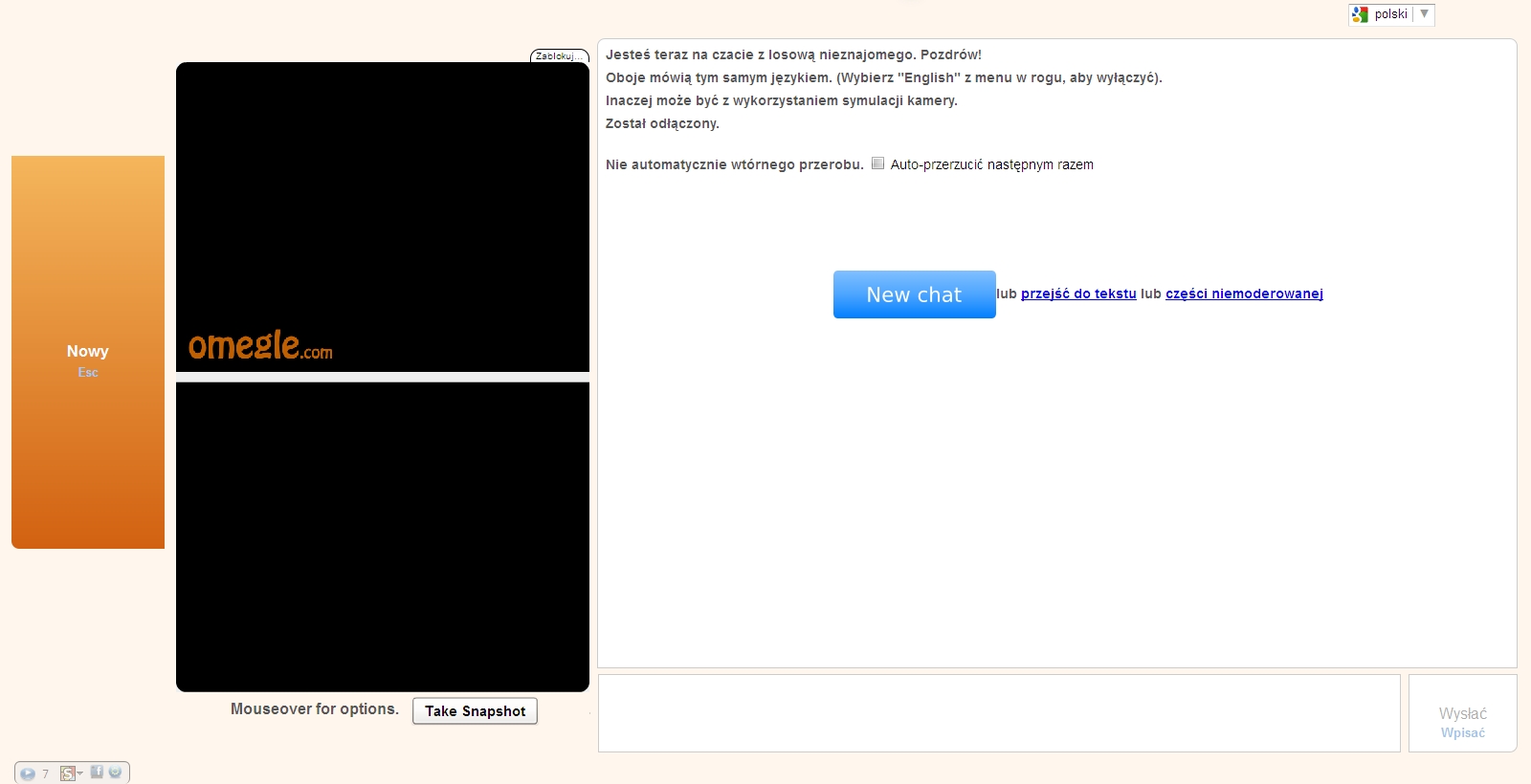 Omegle - Simple and Clean by Wicker