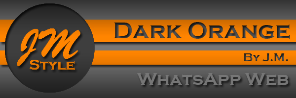 Dark-Orange (JM-Skin) (Web Whatsapp Skin)