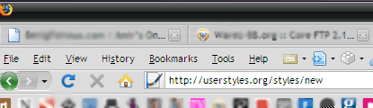 Firefox 3 Tabs at the Top