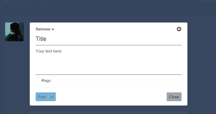 A Readable New Post Page (+ Easy Directions)