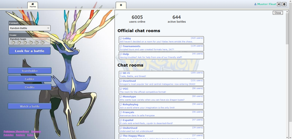 Xerneas Pokemon Showdown Style