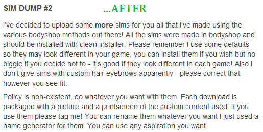 Tumblr Text Space Style