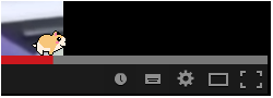 YOUTUBE Hamster progressbar