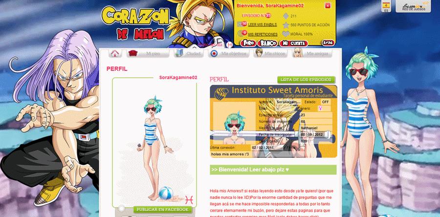 Corazon de Melon -Trunks DBZ