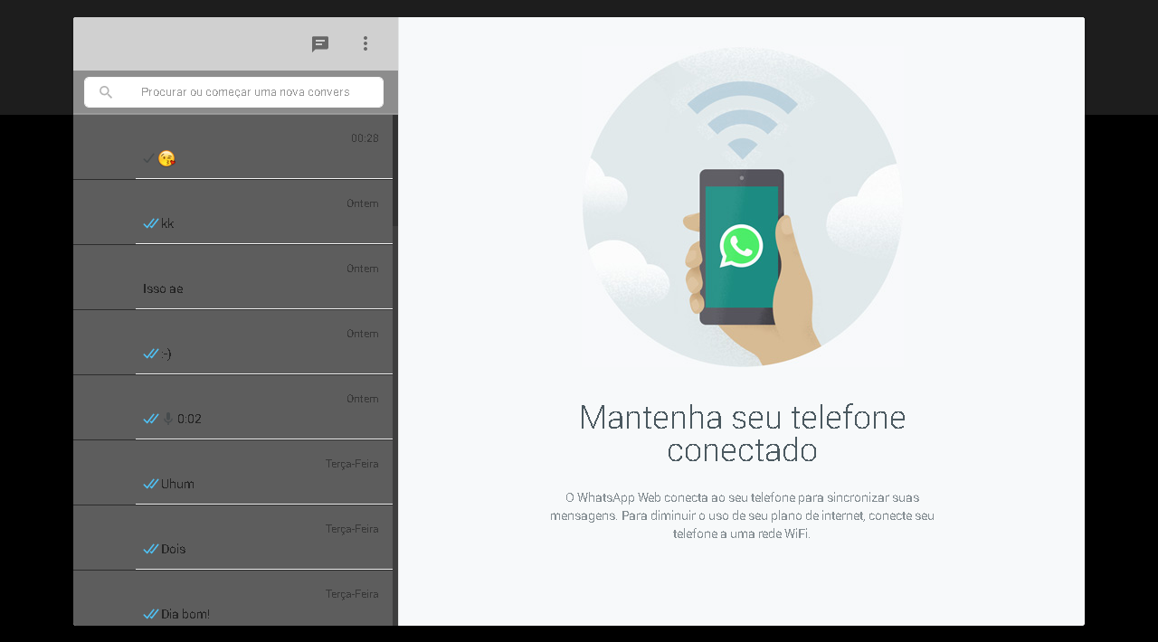 WhatsApp Gray