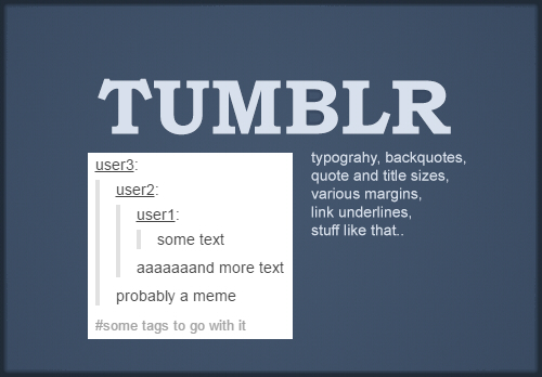 Tumblr Typography text fix
