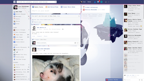 IceCream Facebook [Login & TimeLine]