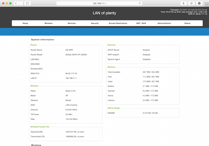 DD-WRT Minimal