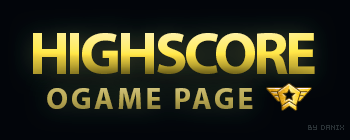 oGame Highscore by Danix