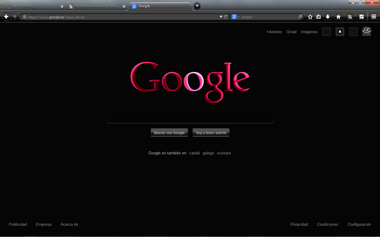 Google Black'N Red 2k15 by a3cAnton