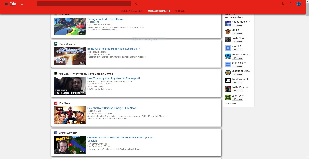 Youtube Material Design (not blue) ^_""