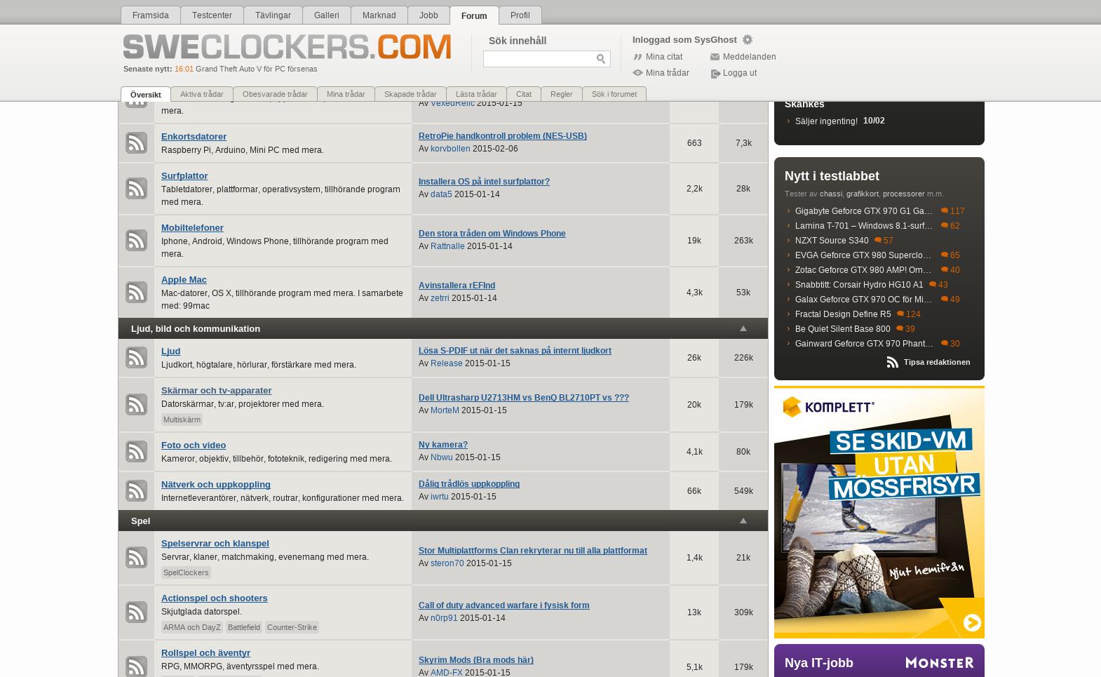 Sweclockers 6.0 - Floating Ribbon Bar (Full)
