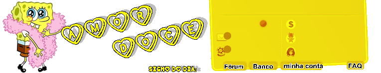 Theme para Amor Doce-Bob Esponja ♥