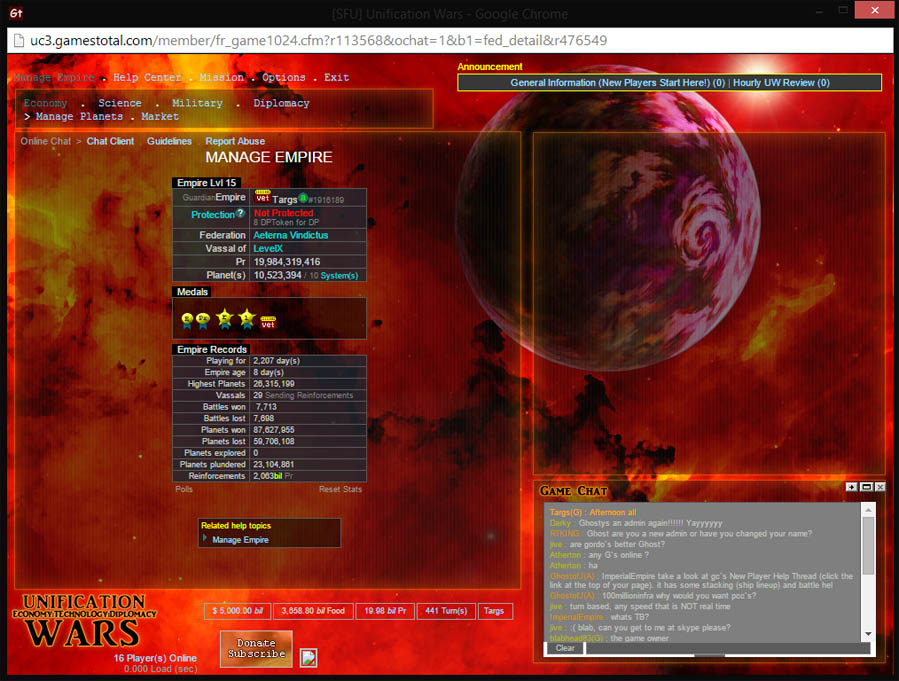 Unification Wars: Red