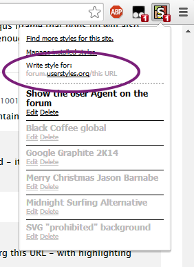 Breadcrumbs 'new style' links [Stylish for Chrome]