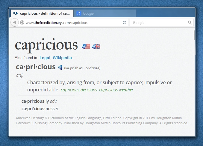 The Free Dictionary: Paper Edition