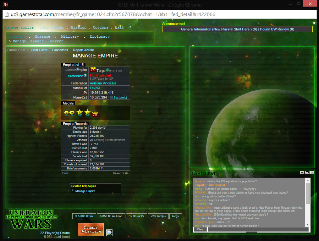 Unification Wars: Green
