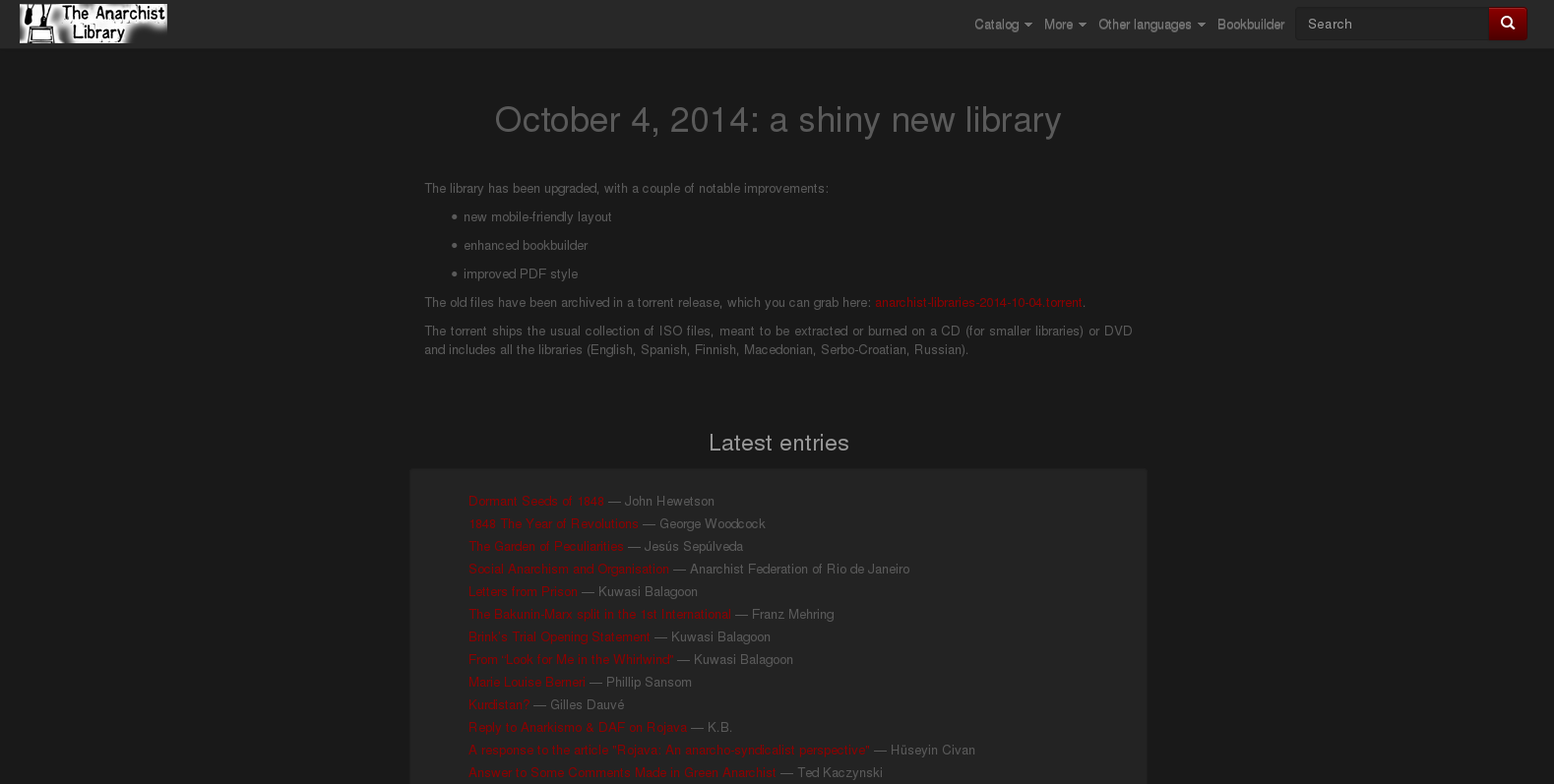 TheAnarchistLibrary Dark(er)