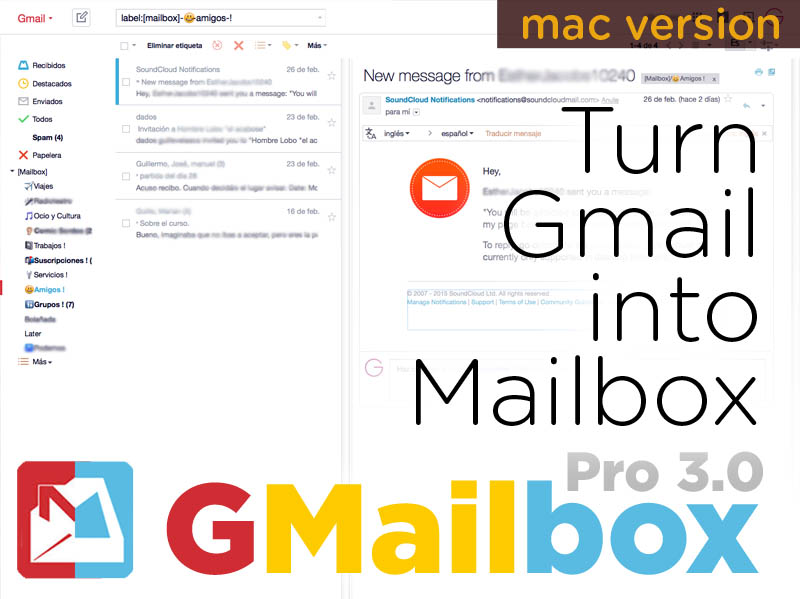 GMailbox ( Gmail + Mailbox ) Mac