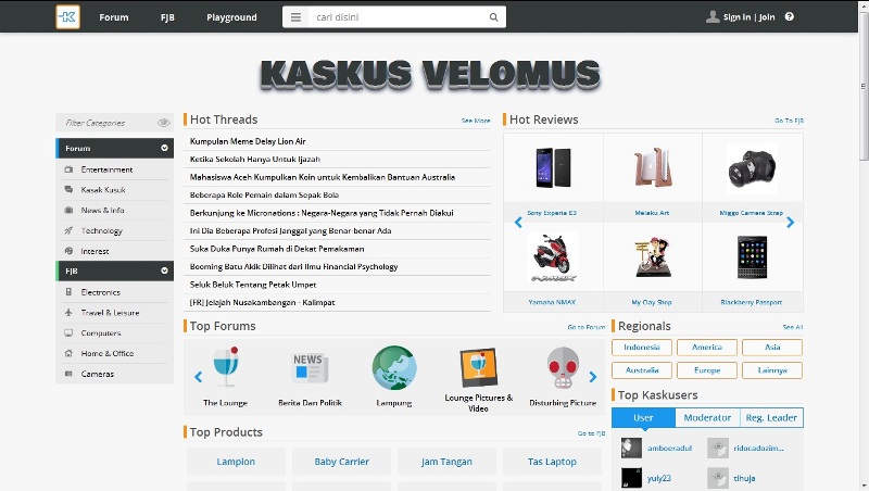 Kaskus Velomus