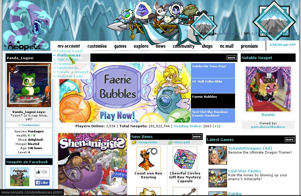 Neopets Team Terror Mountain Theme