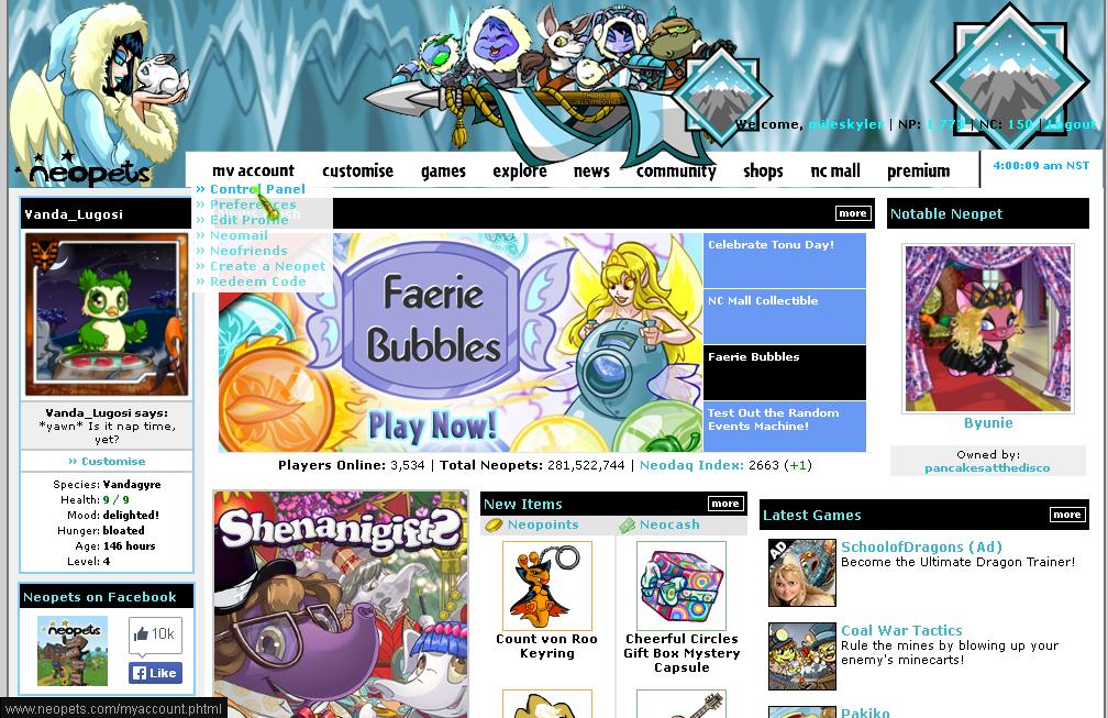 Neopets Team Terror Mountain Theme-Alt image