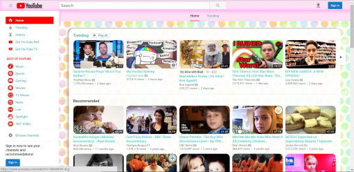 Bubbly YouTube
