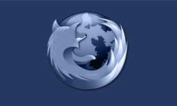 about:blank - Dark Blue Firefox