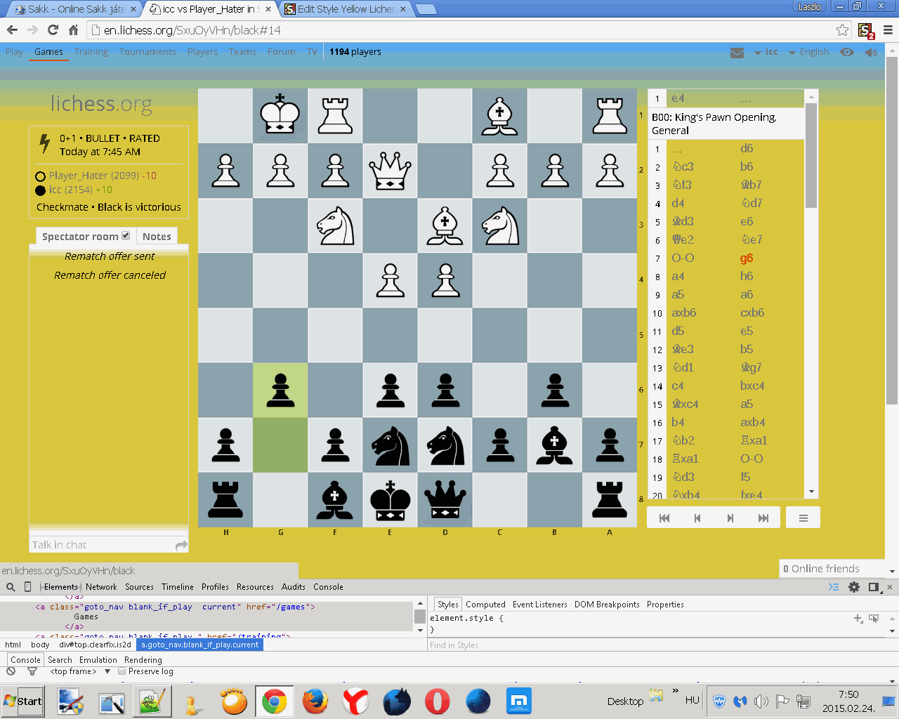 Chesscube Yellow Gradient (Chrome)