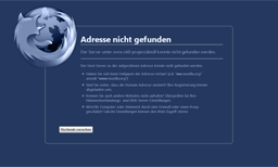 about:neterror - Dark Blue Firefox