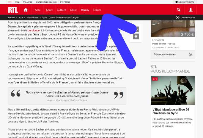 rtl.fr sans bandeau fixe
