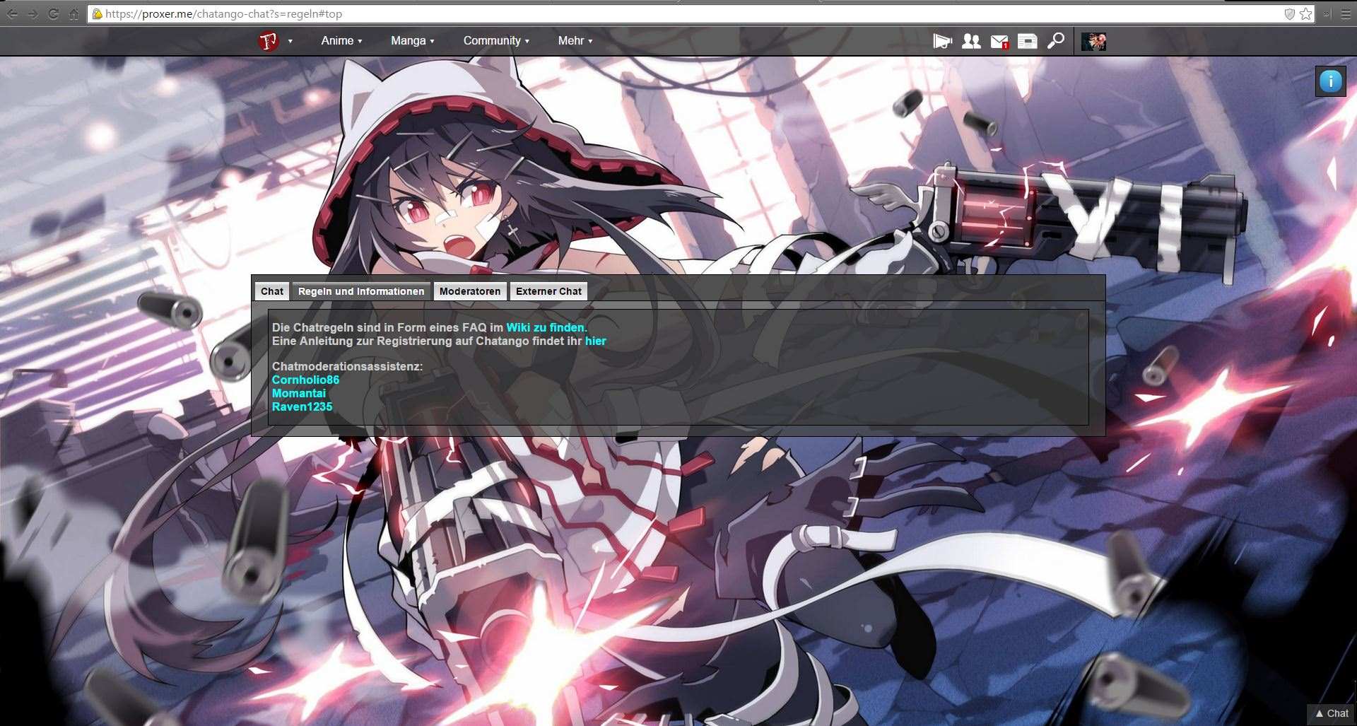 Proxer Neko Theme by El3c7r1x