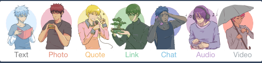 Kuroko no Basuke New Post Icons
