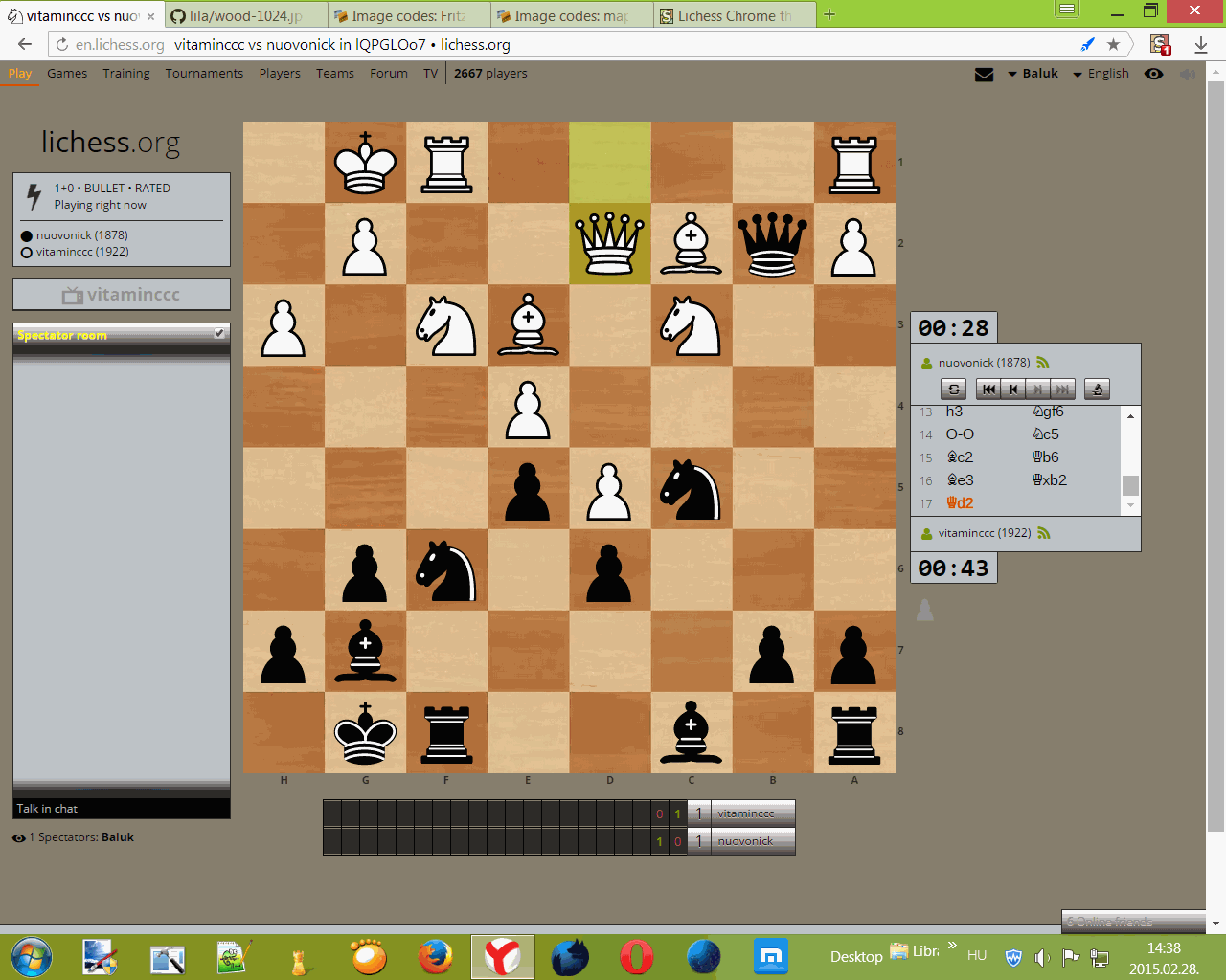 Lichess Chrome theme
