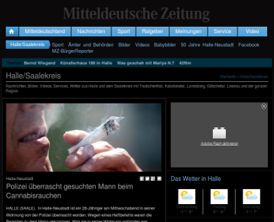 Mitteldeutsche Zeitung "A Walk in the Dark" V1.0